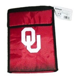 Oklahoma Sooners Insulated Lunch Bag Lunch Box Forever Collectibles 10 x 7 inch